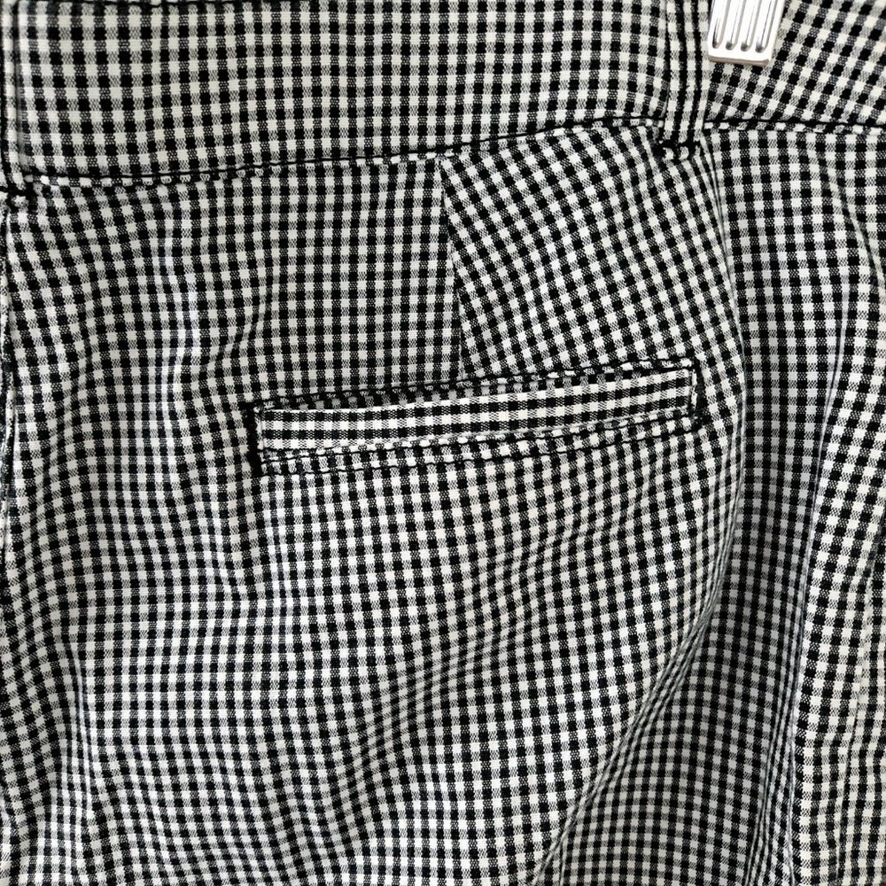 Croft & Barrow Stretch Capris pants Black White women's Size 12 - Picture 5 of 9